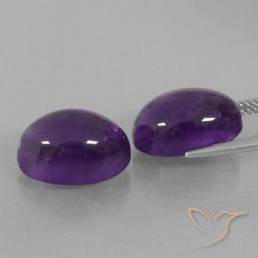 Shop natural 15.15ct ミディアムバイオレット アメジスト gems, 楕円形, from ブラジル at GemSelect. In stock, global shipping!