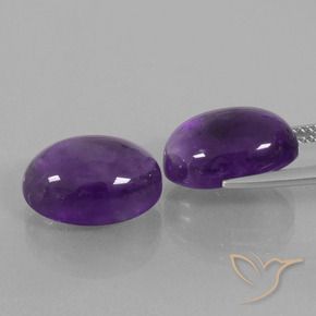 Shop natural 14.49ct ミディアムバイオレット アメジスト gems, 楕円形, from ブラジル at GemSelect. In stock, global shipping!