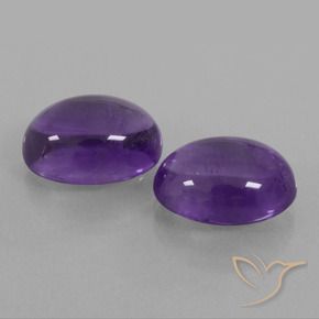 Shop natural 13.76ct ミディアムバイオレット アメジスト gems, 楕円形, from ブラジル at GemSelect. In stock, global shipping!