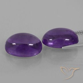 Shop natural 13.76ct ミディアムバイオレット アメジスト gems, 楕円形, from ブラジル at GemSelect. In stock, global shipping!