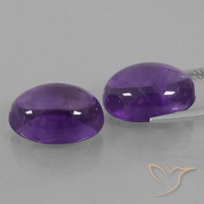 Shop natural 14.45ct ミディアムバイオレット アメジスト gems, 楕円形, from ブラジル at GemSelect. In stock, global shipping!