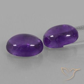 Shop natural 13.97ct ミディアムバイオレット アメジスト gems, 楕円形, from ブラジル at GemSelect. In stock, global shipping!