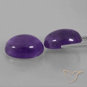 Shop natural 12.99ct ミディアムバイオレット アメジスト gems, 楕円形, from ブラジル at GemSelect. In stock, global shipping!