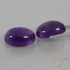 Shop natural 13.81ct ミディアムバイオレット アメジスト gems, 楕円形, from ブラジル at GemSelect. In stock, global shipping!
