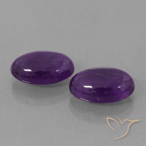 Shop natural 6.38ct 赤みがかった紫 アメジスト gems, 楕円形, from ブラジル at GemSelect. In stock, global shipping!