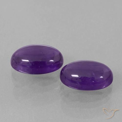 Shop natural 7.25ct ミディアムバイオレット アメジスト gems, 楕円形, from ブラジル at GemSelect. In stock, global shipping!