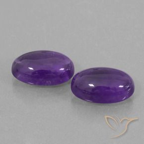 Shop natural 7.09ct ミディアム薄いバイオレット アメジスト gems, 楕円形, from ブラジル at GemSelect. In stock, global shipping!