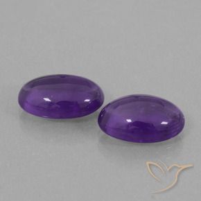 Shop natural 6.37ct ミディアムバイオレット アメジスト gems, 楕円形, from ブラジル at GemSelect. In stock, global shipping!