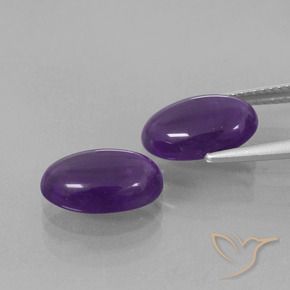 Shop natural 5.71ct ディープバイオレット アメジスト gems, 楕円形, from ブラジル at GemSelect. In stock, global shipping!