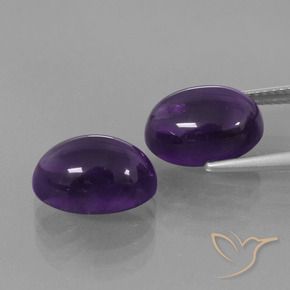 Shop natural 9.17ct ディープバイオレット アメジスト gems, 楕円形, from ブラジル at GemSelect. In stock, global shipping!