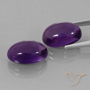 Shop natural 8.04ct ディープバイオレット アメジスト gems, 楕円形, from ブラジル at GemSelect. In stock, global shipping!
