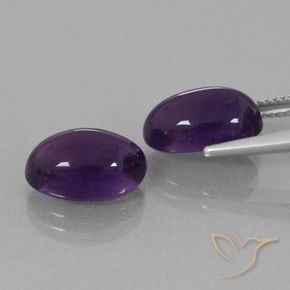 Shop natural 7.80ct ダークバイオレット アメジスト gems, 楕円形, from ブラジル at GemSelect. In stock, global shipping!