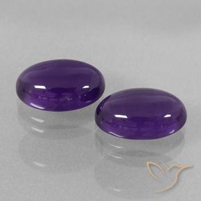 Shop natural 6.93ct ミディアムバイオレット アメジスト gems, 楕円形, from ブラジル at GemSelect. In stock, global shipping!