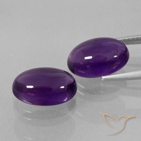 Shop natural 7.74ct ミディアムバイオレット アメジスト gems, 楕円形, from ブラジル at GemSelect. In stock, global shipping!