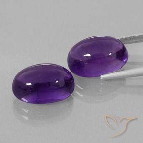 Shop natural 8.85ct ミディアムバイオレット アメジスト gems, 楕円形, from ブラジル at GemSelect. In stock, global shipping!