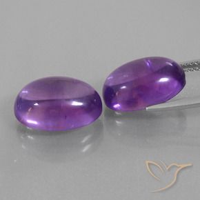 Shop natural 12.30ct ミディアムバイオレット アメジスト gems, 楕円形, from ブラジル at GemSelect. In stock, global shipping!