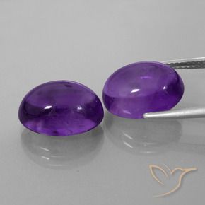 Shop natural 13.62ct ミディアムバイオレット アメジスト gems, 楕円形, from ブラジル at GemSelect. In stock, global shipping!