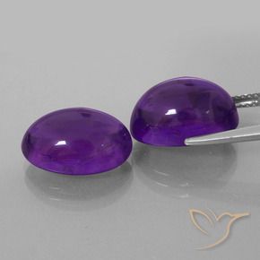 Shop natural 13.29ct ミディアムバイオレット アメジスト gems, 楕円形, from ブラジル at GemSelect. In stock, global shipping!