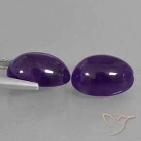 Shop natural 13.67ct ミディアムバイオレット アメジスト gems, 楕円形, from ブラジル at GemSelect. In stock, global shipping!