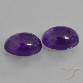 Shop natural 13.30ct ミディアムバイオレット アメジスト gems, 楕円形, from ブラジル at GemSelect. In stock, global shipping!