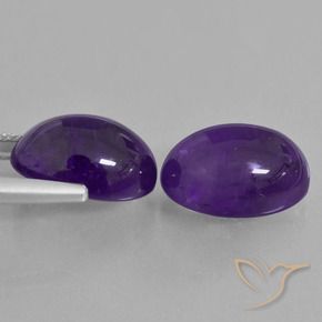 Shop natural 13.30ct ミディアムバイオレット アメジスト gems, 楕円形, from ブラジル at GemSelect. In stock, global shipping!