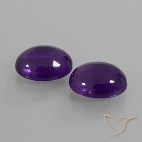 Shop natural 6.76ct ミディアムバイオレット アメジスト gems, 楕円形, from ブラジル at GemSelect. In stock, global shipping!