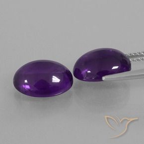 Shop natural 6.76ct ミディアムバイオレット アメジスト gems, 楕円形, from ブラジル at GemSelect. In stock, global shipping!