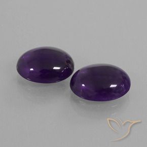 Shop natural 6.01ct ダークバイオレット アメジスト gems, 楕円形, from ブラジル at GemSelect. In stock, global shipping!