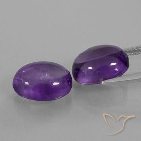 Shop natural 7.88ct ミディアムバイオレット アメジスト gems, 楕円形, from ブラジル at GemSelect. In stock, global shipping!