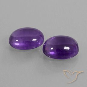 Shop natural 7.01ct ミディアムバイオレット アメジスト gems, 楕円形, from ブラジル at GemSelect. In stock, global shipping!