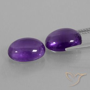 Shop natural 7.01ct ミディアムバイオレット アメジスト gems, 楕円形, from ブラジル at GemSelect. In stock, global shipping!