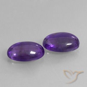 Shop natural 11.00ct ミディアムバイオレット アメジスト gems, 楕円形, from ブラジル at GemSelect. In stock, global shipping!