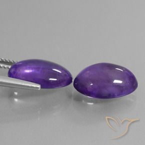 Shop natural 9.92ct ミディアムバイオレット アメジスト gems, 楕円形, from ブラジル at GemSelect. In stock, global shipping!