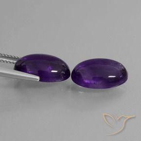 Shop natural 11.20ct ディープバイオレット アメジスト gems, 楕円形, from ブラジル at GemSelect. In stock, global shipping!