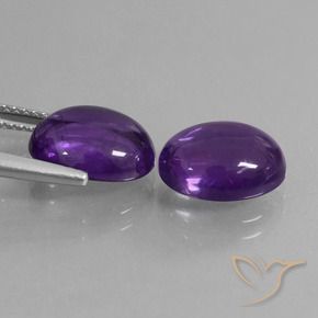 Shop natural 6.73ct ディープバイオレット アメジスト gems, 楕円形, from ブラジル at GemSelect. In stock, global shipping!
