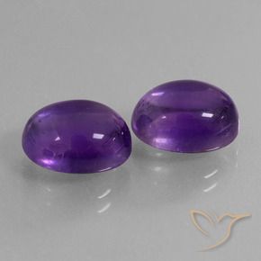 Shop natural 8.76ct ミディアムバイオレット アメジスト gems, 楕円形, from ブラジル at GemSelect. In stock, global shipping!