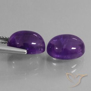 Shop natural 8.83ct ディープバイオレット アメジスト gems, 楕円形, from ブラジル at GemSelect. In stock, global shipping!