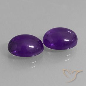 Shop natural 7.48ct ミディアムバイオレット アメジスト gems, 楕円形, from ブラジル at GemSelect. In stock, global shipping!
