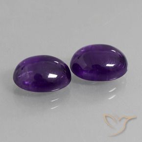Shop natural 7.63ct ディープバイオレット アメジスト gems, 楕円形, from ブラジル at GemSelect. In stock, global shipping!
