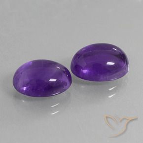 Shop natural 7.61ct ミディアムバイオレット アメジスト gems, 楕円形, from ブラジル at GemSelect. In stock, global shipping!