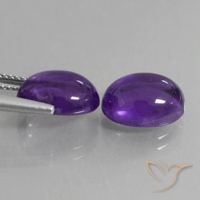Shop natural 7.61ct ミディアムバイオレット アメジスト gems, 楕円形, from ブラジル at GemSelect. In stock, global shipping!