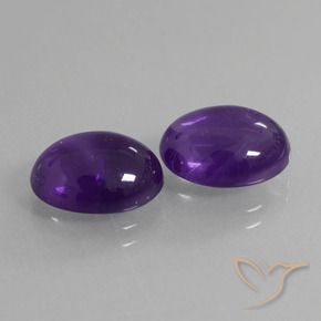 Shop natural 6.68ct ミディアムバイオレット アメジスト gems, 楕円形, from ブラジル at GemSelect. In stock, global shipping!