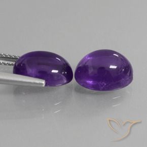 Shop natural 7.33ct ディープバイオレット アメジスト gems, 楕円形, from ブラジル at GemSelect. In stock, global shipping!
