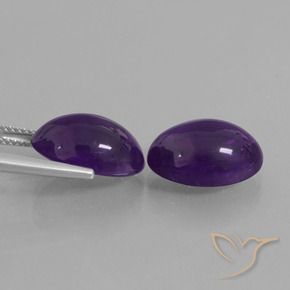 Shop natural 12.30ct ディープバイオレット アメジスト gems, 楕円形, from ブラジル at GemSelect. In stock, global shipping!