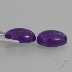 Shop natural 12.78ct ミディアムバイオレット アメジスト gems, 楕円形, from ブラジル at GemSelect. In stock, global shipping!