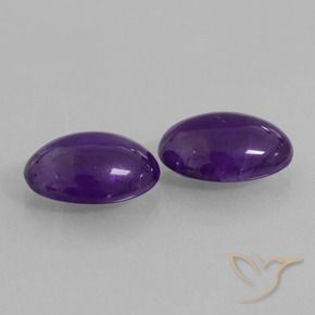Shop natural 10.63ct ミディアムバイオレット アメジスト gems, 楕円形, from ブラジル at GemSelect. In stock, global shipping!