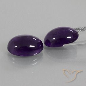 Shop natural 12.34ct ディープバイオレット アメジスト gems, 楕円形, from ブラジル at GemSelect. In stock, global shipping!