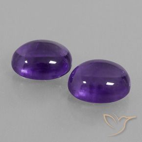 Shop natural 7.85ct ミディアムバイオレット アメジスト gems, 楕円形, from ブラジル at GemSelect. In stock, global shipping!