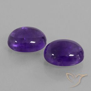 Shop natural 7.52ct ミディアムバイオレット アメジスト gems, 楕円形, from ブラジル at GemSelect. In stock, global shipping!