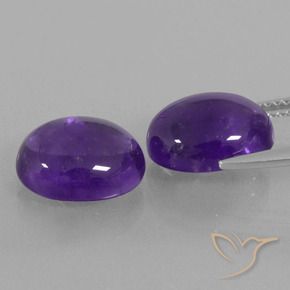 Shop natural 7.52ct ミディアムバイオレット アメジスト gems, 楕円形, from ブラジル at GemSelect. In stock, global shipping!